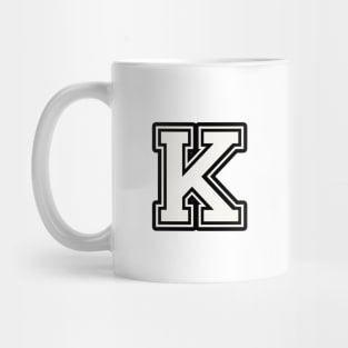 Varsity Liter K Mug